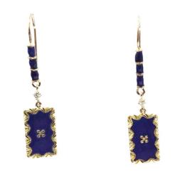 Yellow Gold Earring
