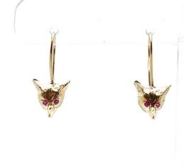 Yellow Gold Earring