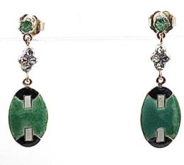 Yellow Gold Earring