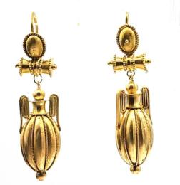 Yellow Gold Earring
