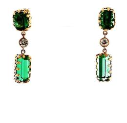 Yellow Gold Earring