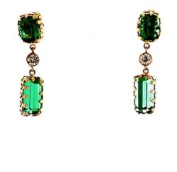 Yellow Gold Earring