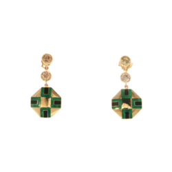 Yellow Gold Earring