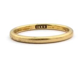 Yellow Gold Women's Wedding Bands