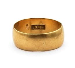 Yellow Gold Women's Wedding Bands