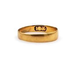 Yellow Gold Women's Wedding Bands