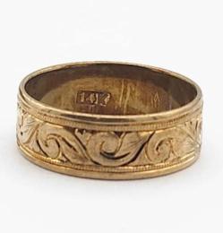 Yellow Gold Women's Wedding Bands