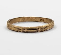 Yellow Gold Women's Wedding Bands