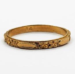 Yellow Gold Women's Wedding Bands