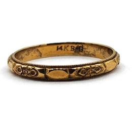 Yellow Gold Women's Wedding Bands