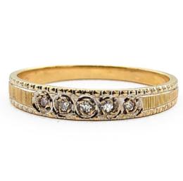 Yellow Gold Women's Wedding Bands
