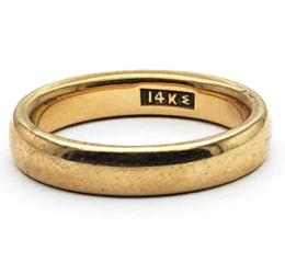 Yellow Gold Women's Wedding Bands