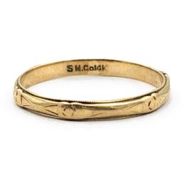 Yellow Gold Women's Wedding Bands
