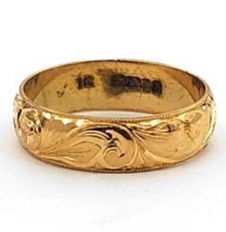 Yellow Gold Women's Wedding Bands