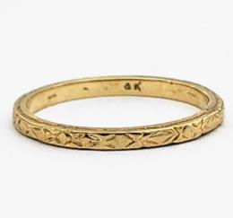 Yellow Gold Women's Wedding Bands