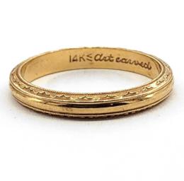 Yellow Gold Women's Wedding Bands