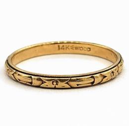 Yellow Gold Women's Wedding Bands