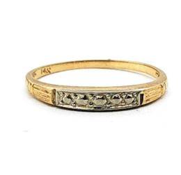 Yellow Gold Women's Wedding Bands