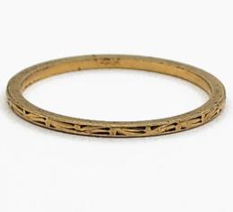 Yellow Gold Women's Wedding Bands