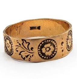 Yellow Gold Women's Wedding Bands