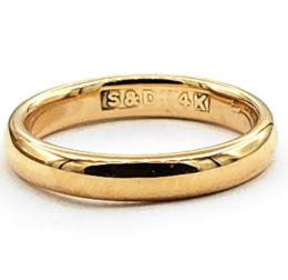 Yellow Gold Women's Wedding Bands