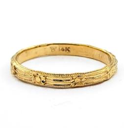 Yellow Gold Women's Wedding Bands