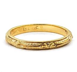 Yellow Gold Women's Wedding Bands