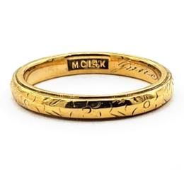 Yellow Gold Women's Wedding Bands