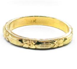 Yellow Gold Women's Wedding Bands