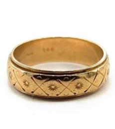Yellow Gold Women's Wedding Bands