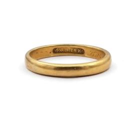 Yellow Gold Men's Wedding Bands