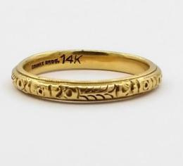 Yellow Gold Men's Wedding Bands