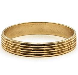 Yellow Gold Men's Wedding Bands