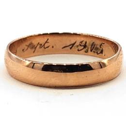 Yellow Gold Men's Wedding Bands