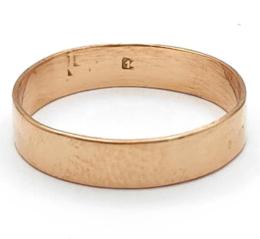 Yellow Gold Men's Wedding Bands
