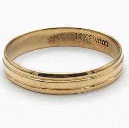 Yellow Gold Men's Wedding Bands