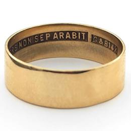 Yellow Gold Men's Wedding Bands
