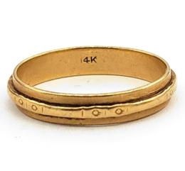 Yellow Gold Men's Wedding Bands