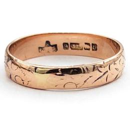 Yellow Gold Men's Wedding Bands