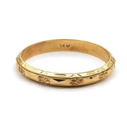 Yellow Gold Men's Wedding Bands