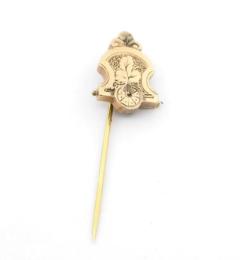 Yellow Gold Pin