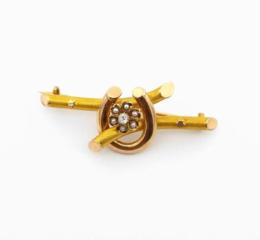 Yellow Gold Pin