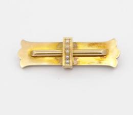 Yellow Gold Pin