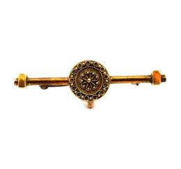 Yellow Gold Pin