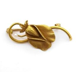 Yellow Gold Pin