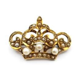 Yellow Gold Pin