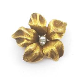 Yellow Gold Pin