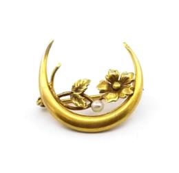 Yellow Gold Pin