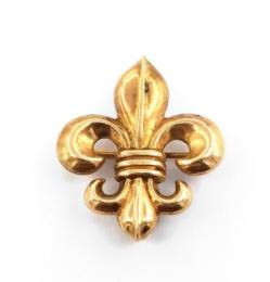 Yellow Gold Pin