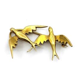 Yellow Gold Pin